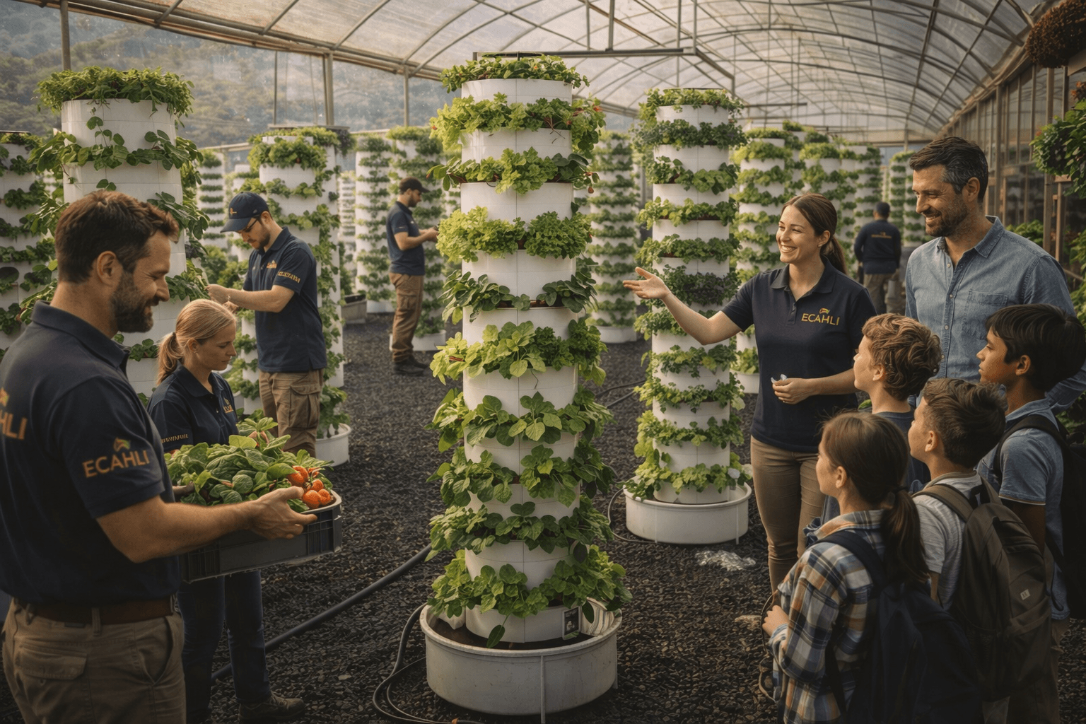 ECAHLI LiveLab farm and community team