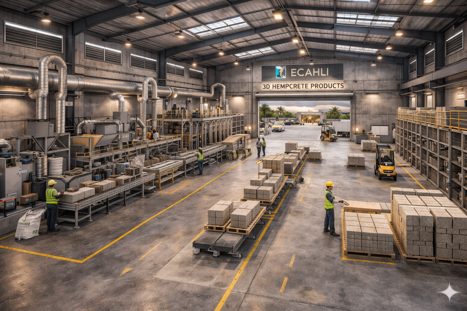Hempcrete Factory