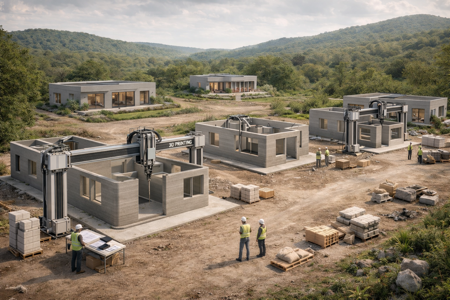 ECAHLI 3D Printed Hempcrete Home