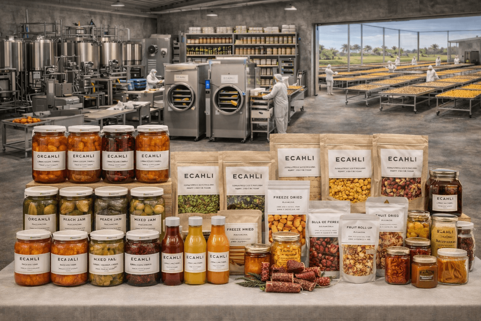 ECAHLI LiveLab processed food products