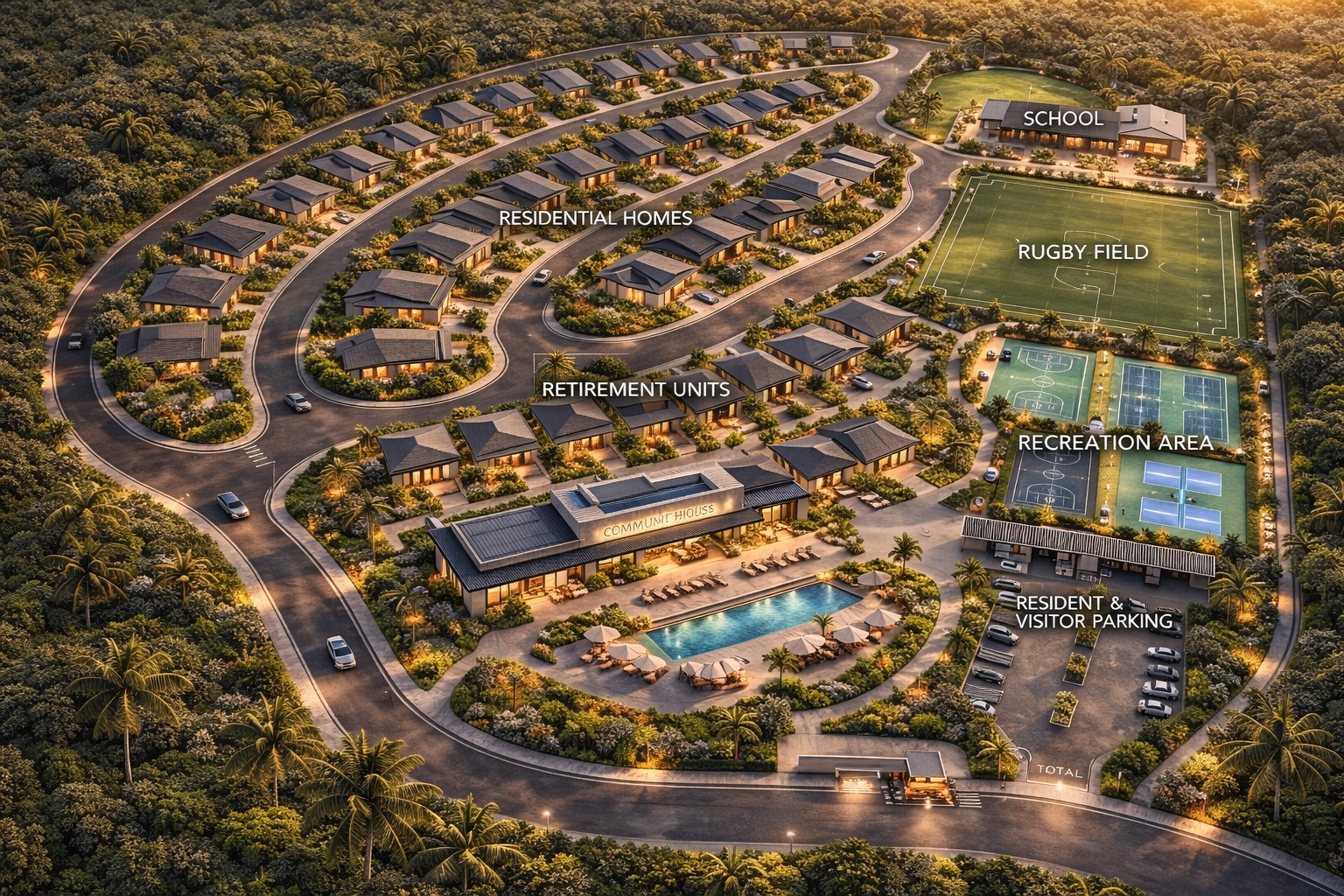 ECAHLI Kisumu Residential Zone — Solar-Integrated Low-Carbon Housing