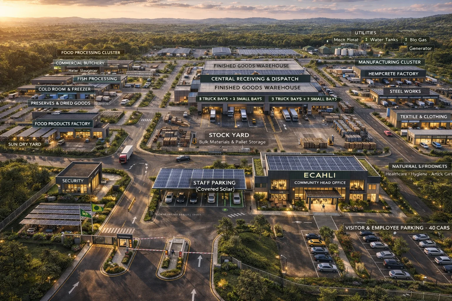 ECAHLI Brazil industrial zone
