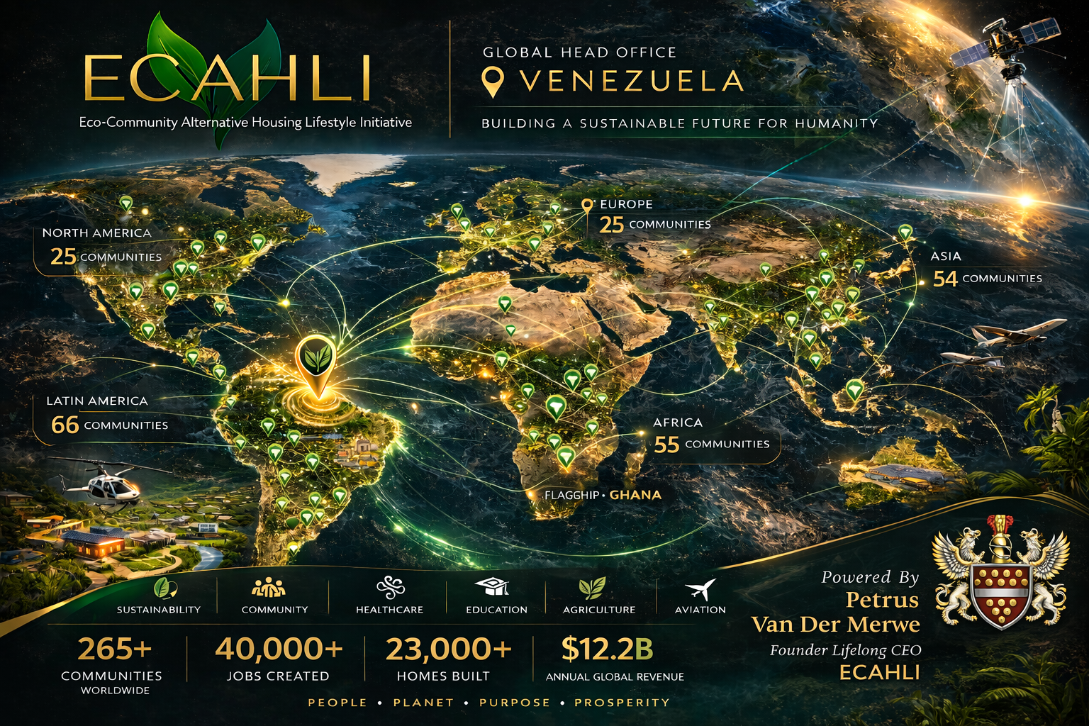 ECAHLI — 215+ Communities Across 6 Continents
