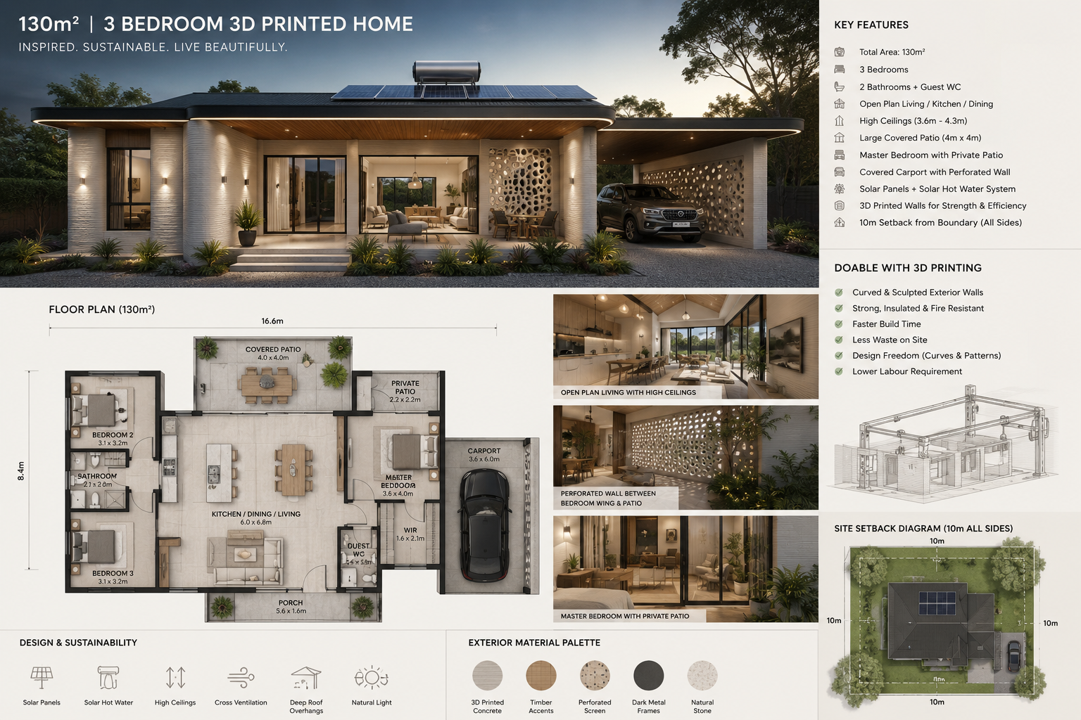 3D Printed Home