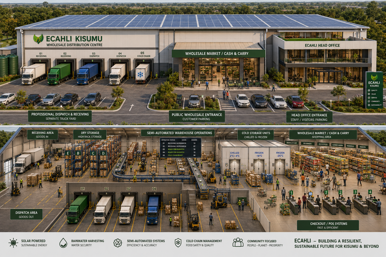 ECAHLI Kisumu — distribution centre and main office