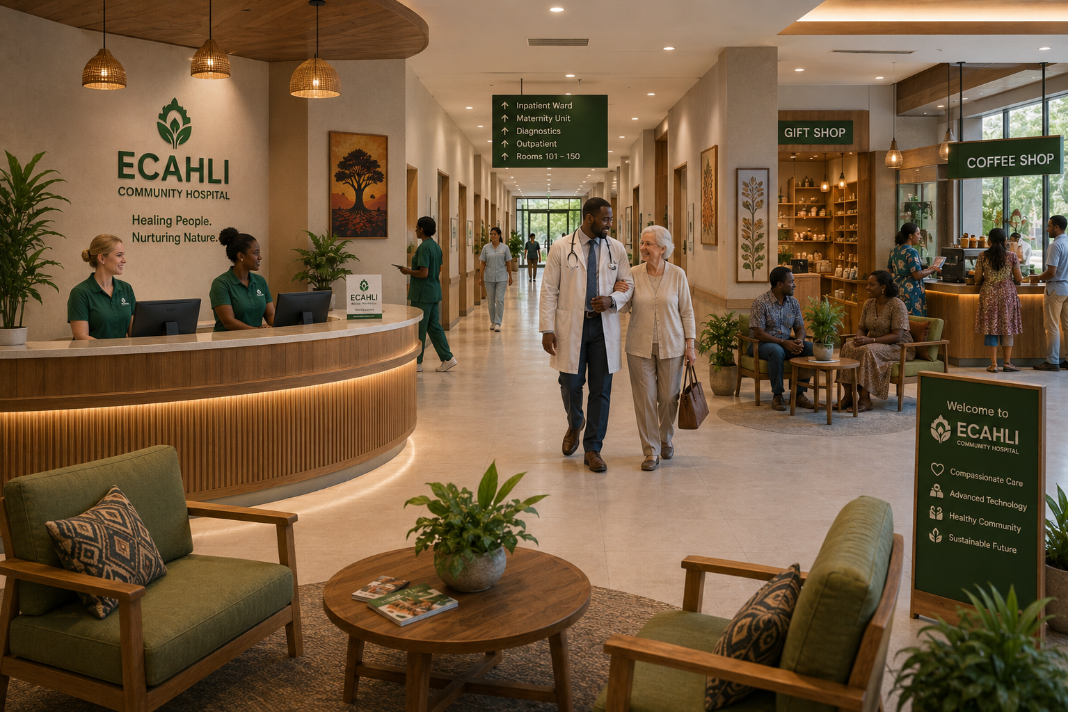 ECAHLI Hospital Lobby