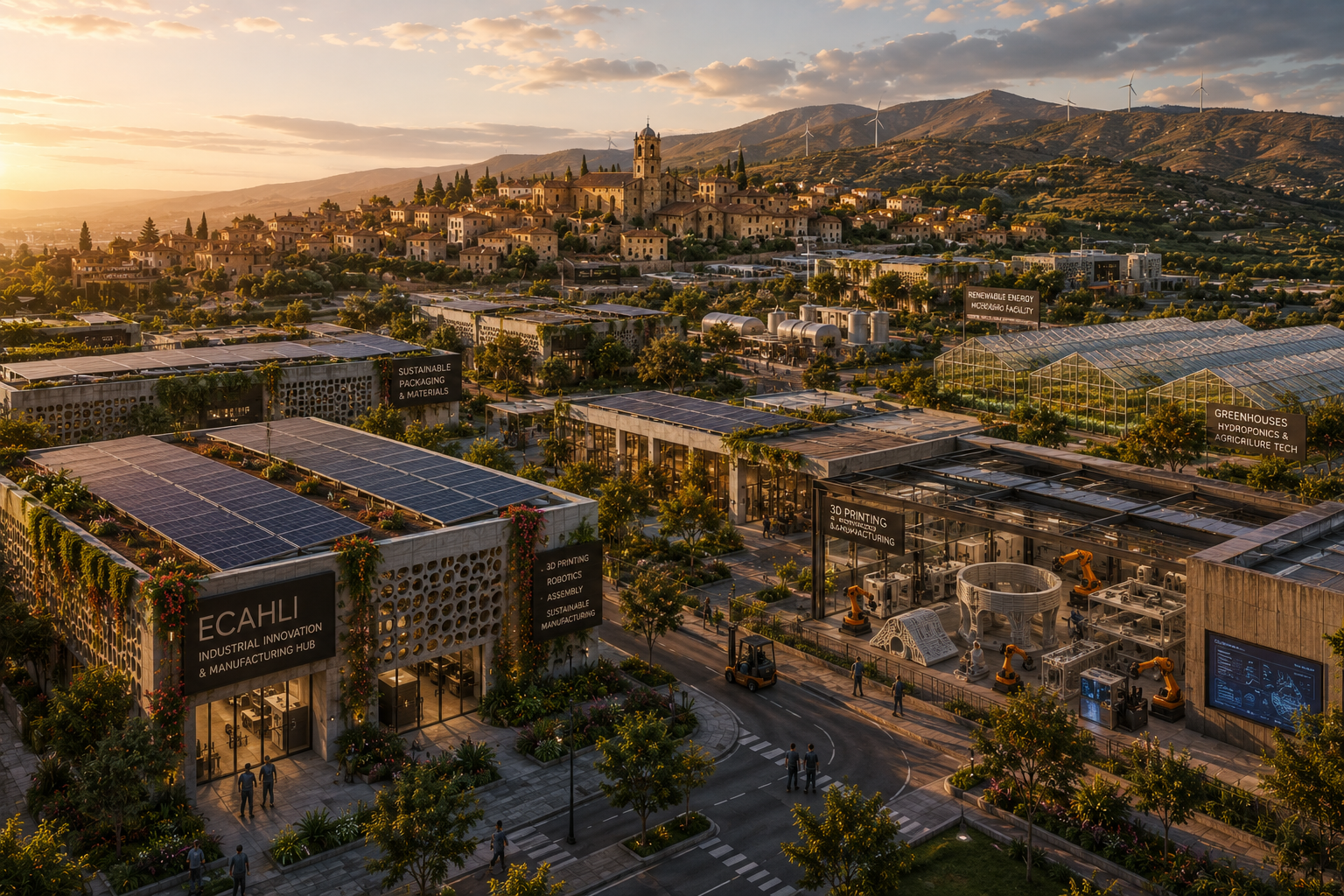 ECAHLI Spain industrial zone