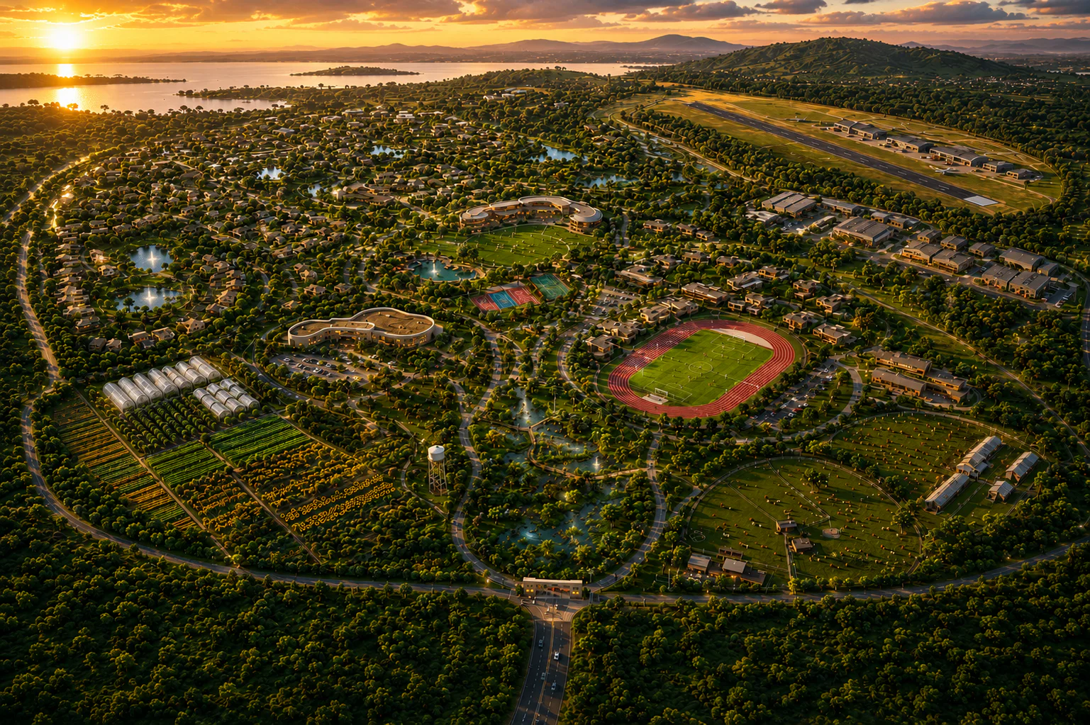 Kisumu African Flagship Node, aerial survey