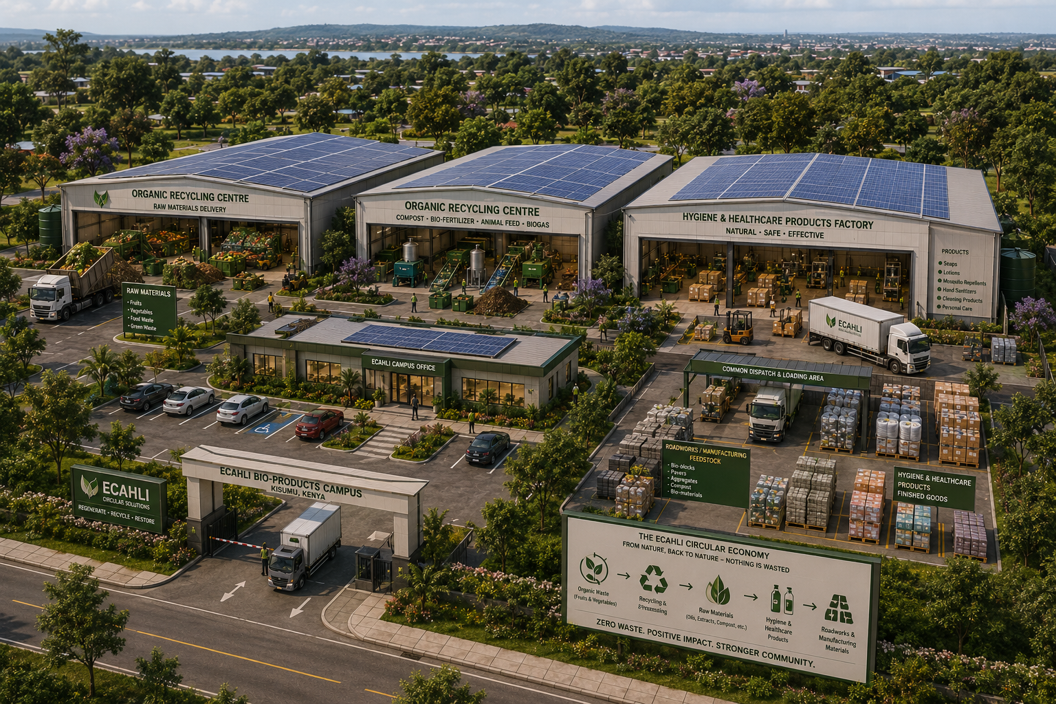 ECAHLI Kisumu — organic recycling and composting centre