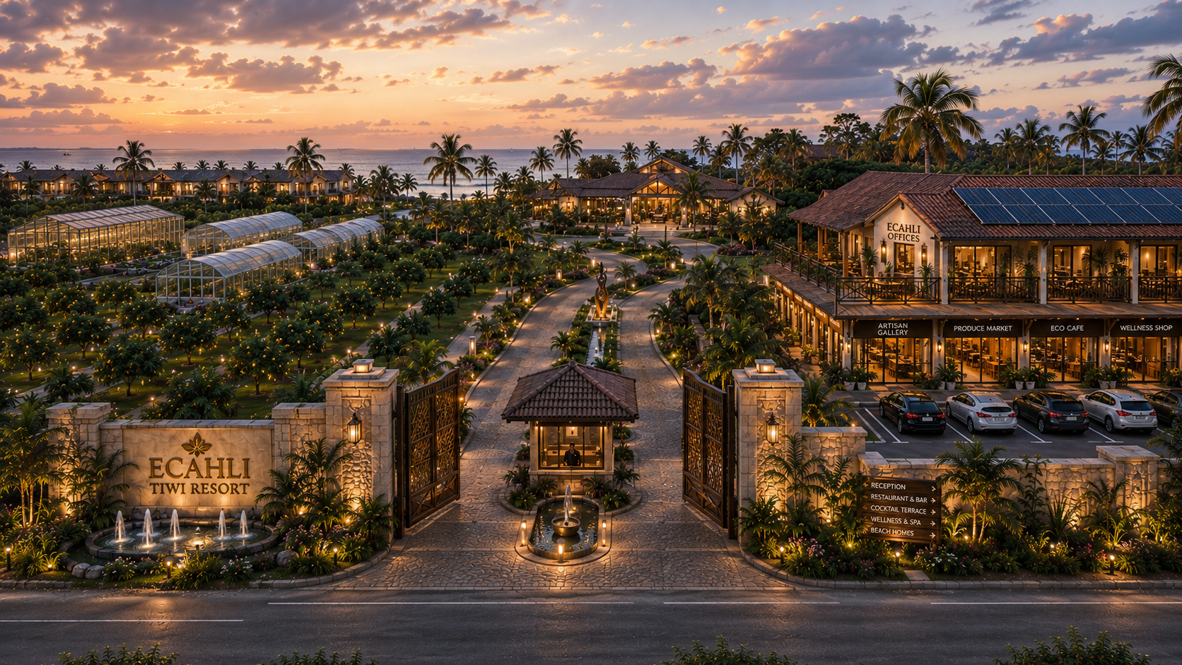 ECAHLI Tiwi Bay Heights — Resort Street View