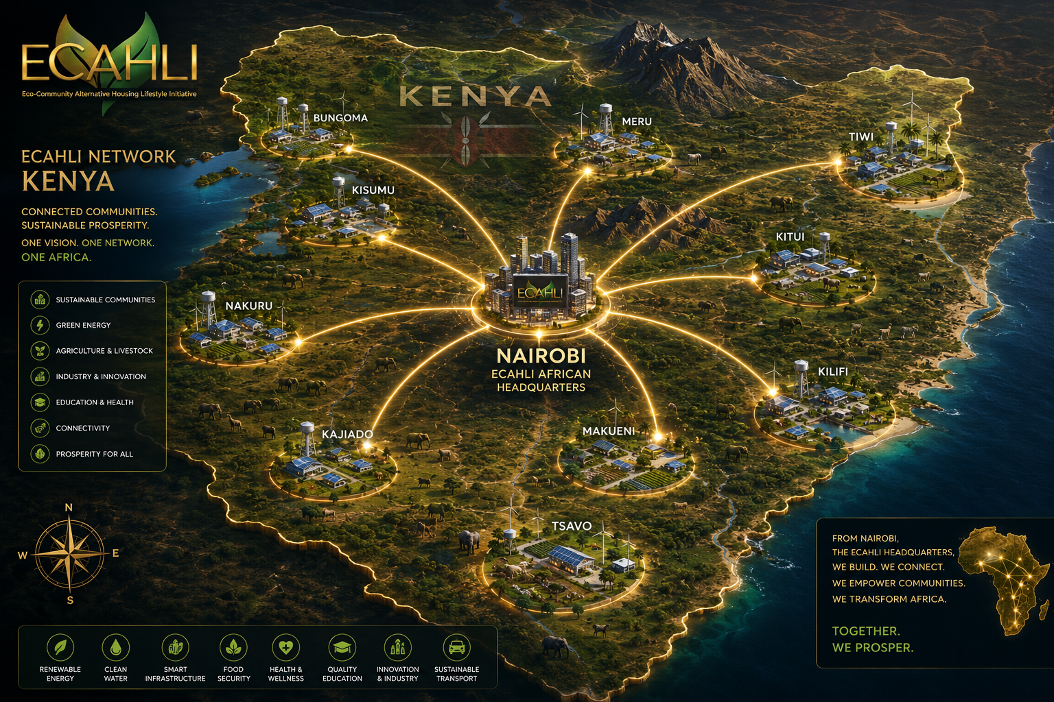 ECAHLI Kenya Network & Strategic Footprint