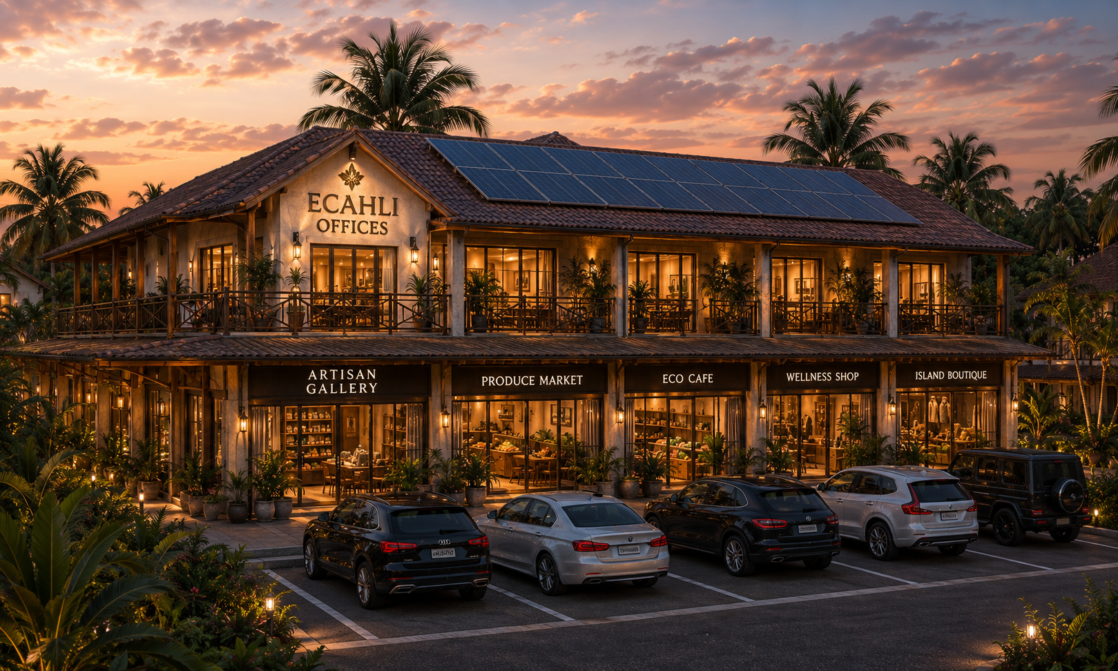 ECAHLI Tiwi Bay — Retail Village and Offices