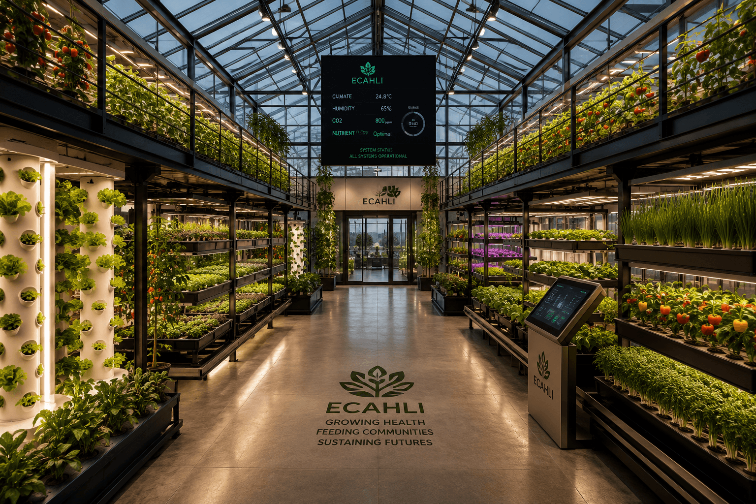 Tsavo Eco Reserve organic greenhouse