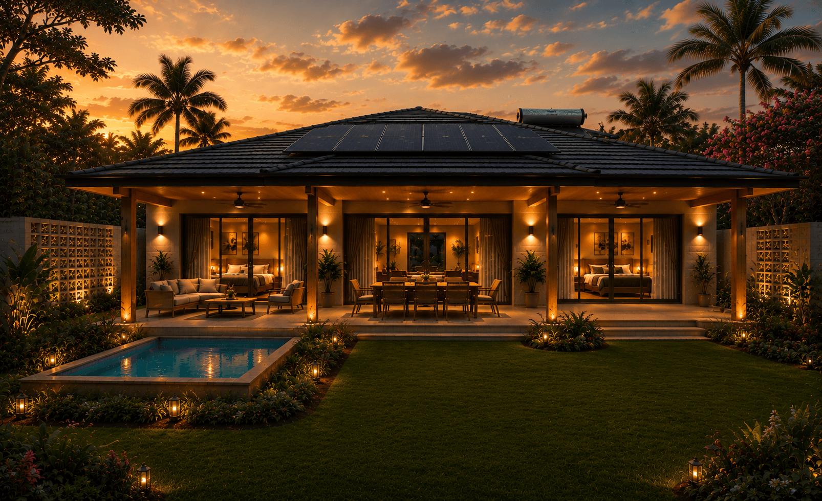 Tsavo house back view