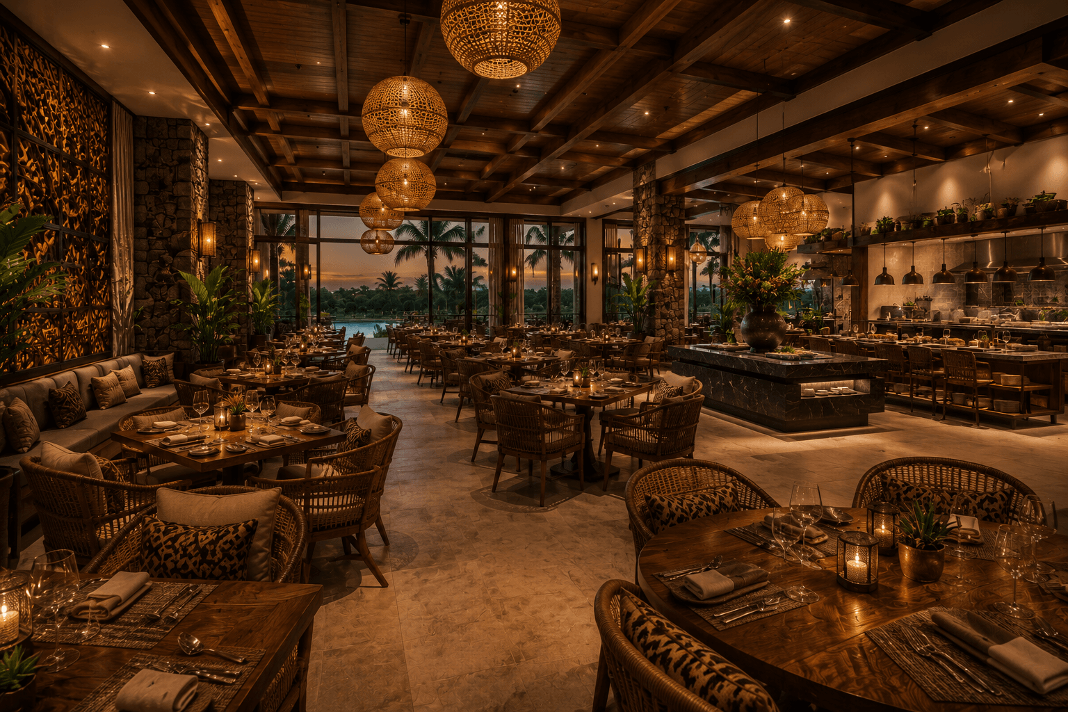 Tsavo Eco Reserve restaurant